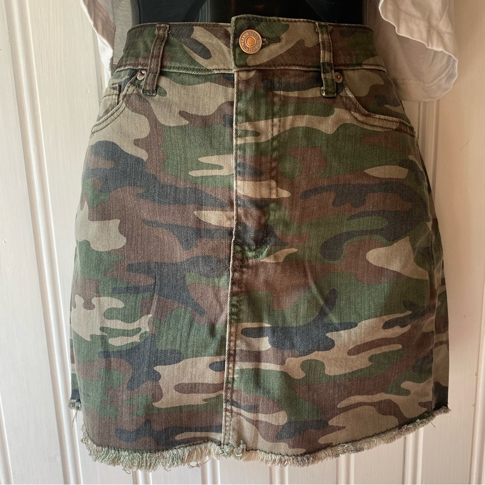 camo skirt ‼️